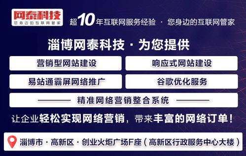 桓臺(tái)網(wǎng)站制作優(yōu)選 淄博網(wǎng)泰科技，專業(yè)服務(wù)與在線咨詢助力企業(yè)發(fā)展